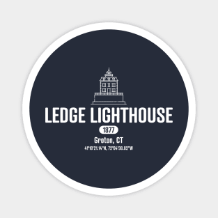 Ledge Lighthouse Magnet